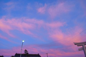 赤い雲