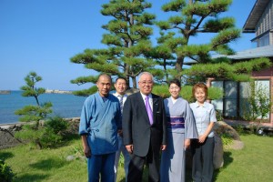 お写真を撮っていただきました。