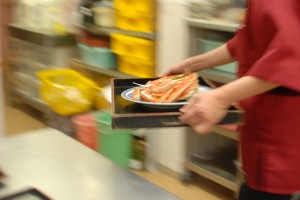 お客様の元へ!!